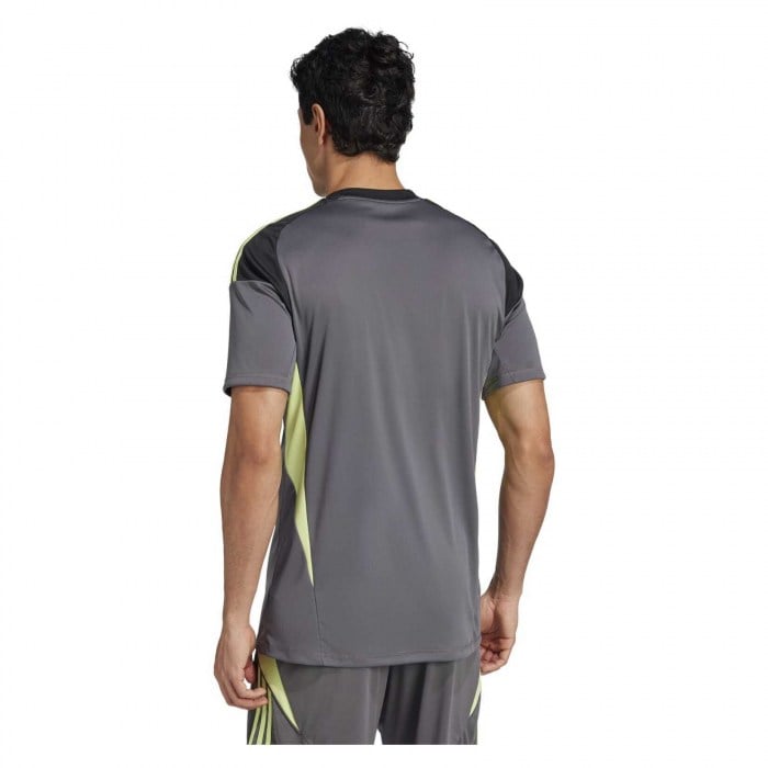 adidas Tiro 25 Competition Goalkeeper Short-Sleeve Jersey - Grey Five/White