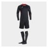 Joma Zamora X Long-Sleeve Goalkeeper 3-Piece Set - Black/Dark Orange Fluor/White