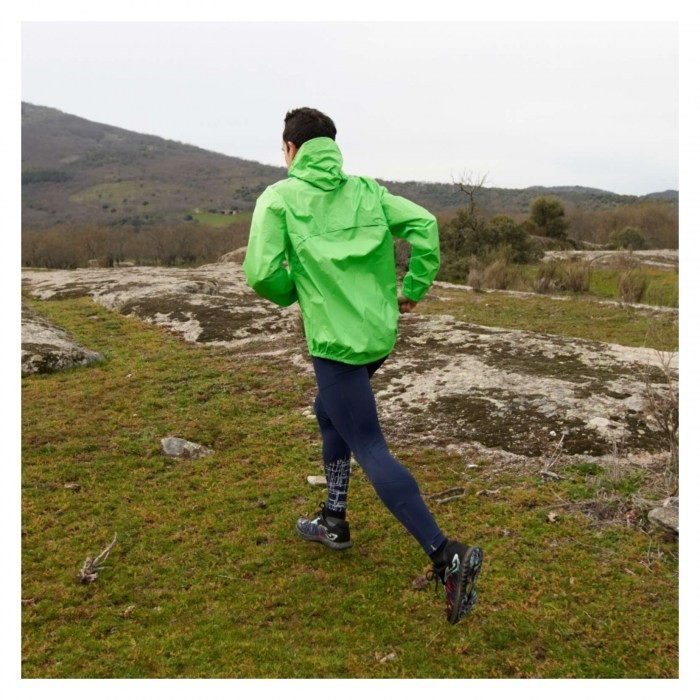 Joma Nature Raincoat - Fluorescent Green/Black