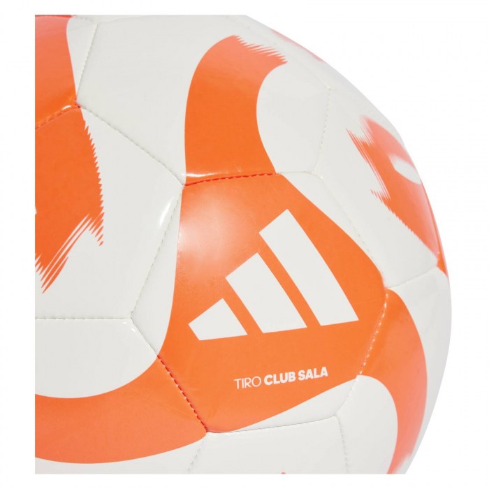 adidas Tiro Club Sala Futsal Ball - White/Solar Red