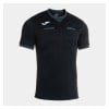 Joma Respect III Short-Sleeve Referee Shirt - Black/Anthracite/White