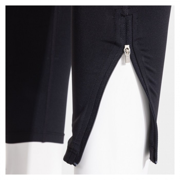 Joma Record III Long Running Tights - Black/White