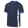 Nike Academy 25 Short-Sleeve Training Top - Obsidian/Royal Blue/White
