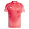 adidas Tiro 25 Competition Goalkeeper Short-Sleeve Jersey - Shock Red/White