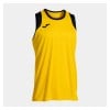 Joma Cancha Basketball Sleeveless T-Shirt - Yellow/Black
