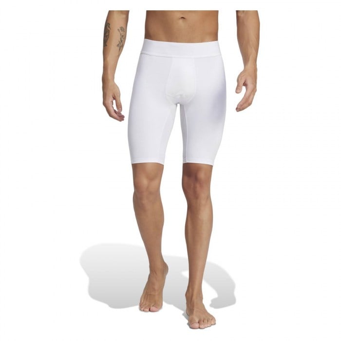 adidas Techfit 25 Short Tights - White
