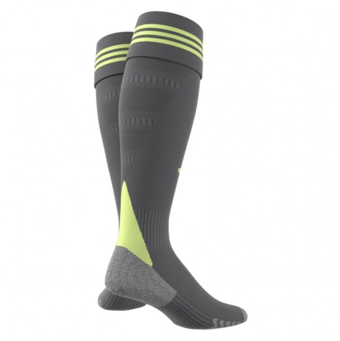adidas Adisock 25 Goalkeeper Socks - Grey Five/Pulse Lime