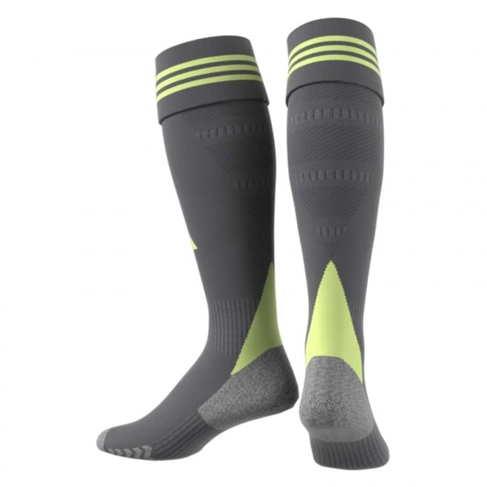 adidas Adisock 25 Goalkeeper Socks - Grey Five/Pulse Lime