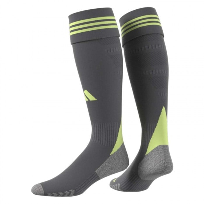 adidas Adisock 25 Goalkeeper Socks - Grey Five/Pulse Lime