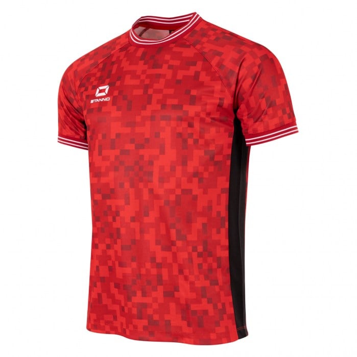 Stanno Pixel Shirt - Red/Black