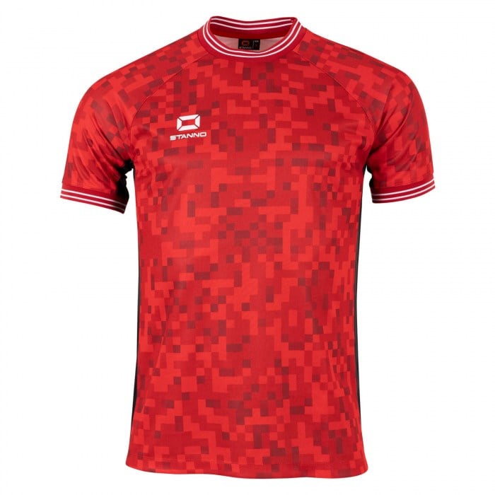 Stanno Pixel Shirt - Red/Black