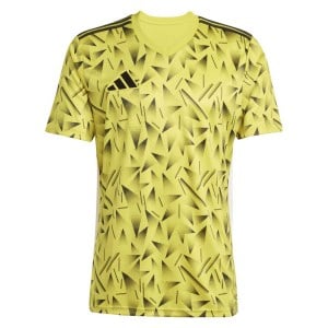 adidas Team Icon 25 Short-Sleeve Jersey - Team Yellow/Black
