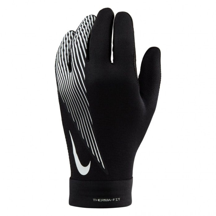 Nike Academy Field Therma-FIT Player Gloves - Black/Black/White