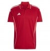 adidas Tiro 25 Competition Polo Shirt - Team Power Red/Pure Ruby/White