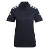 adidas Squadra 25 Cotton Polo (W) - Black/White