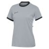 Nike Academy 25 Short-Sleeve Training Top (W) - Wolf Grey/Black/White