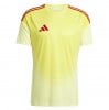 adidas Tiro 25 Competition Goalkeeper Short-Sleeve Jersey - Pulse Yellow/Red