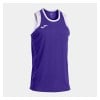 Joma Cancha Basketball Sleeveless T-Shirt - Violet Purple/White