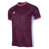 Stanno Pixel Shirt - Maroon/Sky Blue