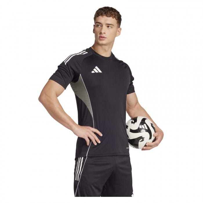 adidas Tiro 25 Competition Jersey - Black/Team Grey Four/White