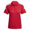adidas Squadra 25 Cotton Polo (W) - Team Power Red/White