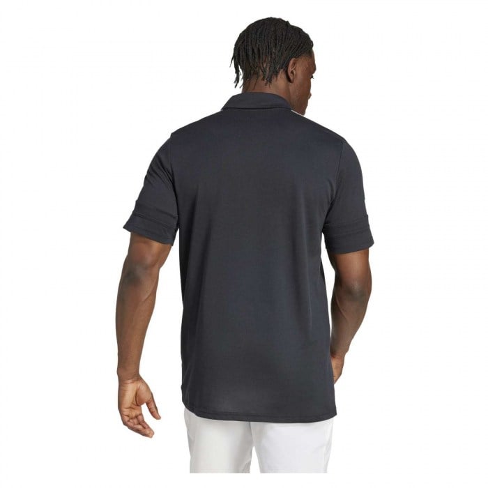 adidas Squadra 25 Cotton Polo - Black/White