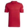 adidas Squadra 25 Cotton Polo - Team Power Red/White