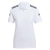 adidas Squadra 25 Cotton Polo (W) - White/Black