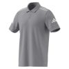 adidas Squadra 25 Cotton Polo - Team Light Grey/White