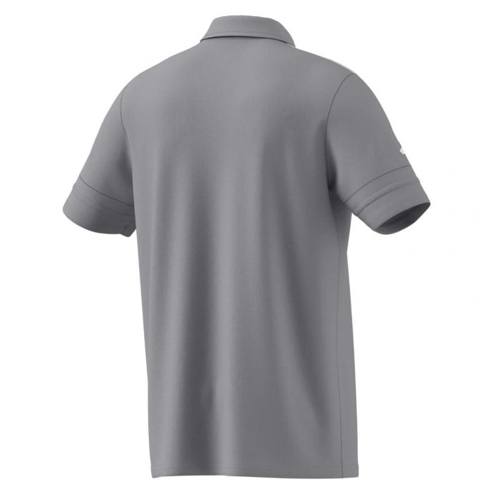 adidas Squadra 25 Cotton Polo - Team Light Grey/White