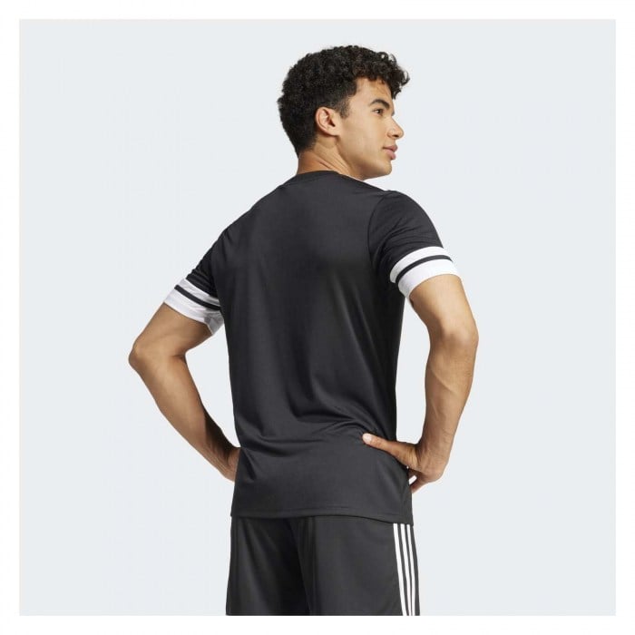 adidas Squadra 25 Short-Sleeve  Jersey - Black/White