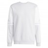 adidas Squadra 25 Sweat Crew Top - Team Light Grey/White