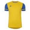 Umbro Cavelle Jersey SS - SV Yellow/TW Royal