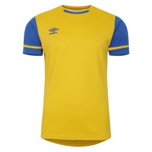 Umbro Cavelle Jersey SS - SV Yellow/TW Royal