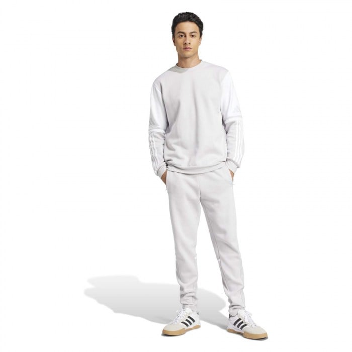 adidas Squadra 25 Sweat Crew Top - Team Light Grey/White