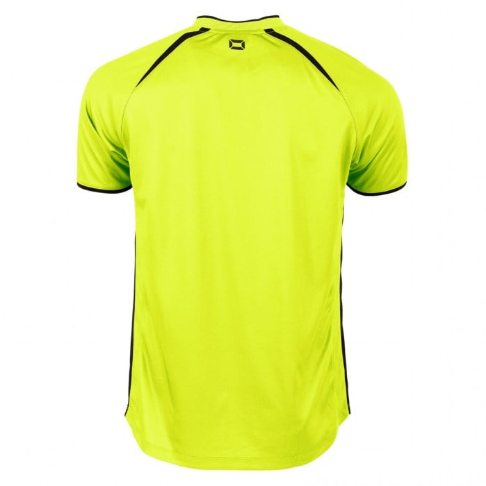 Stanno Bergamo Short-Sleeve Referee T-Shirt - Neon Yellow