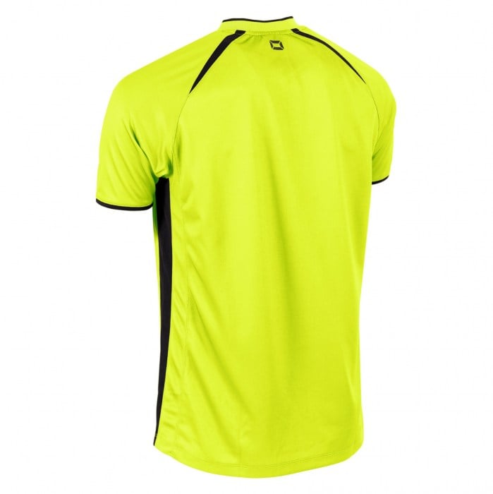 Stanno Bergamo Short-Sleeve Referee T-Shirt - Neon Yellow