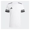 adidas Squadra 25 Short-Sleeve  Jersey - White/Black