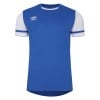 Umbro Cavelle Jersey SS - TW Royal/Brilliant White
