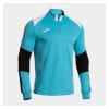 Joma Danubio IV Half-Zip Sweatshirt - Fluorescent Turquoise/White/Black
