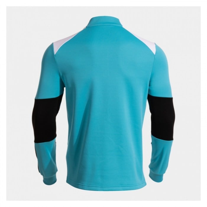Joma Danubio IV Half-Zip Sweatshirt - Fluorescent Turquoise/White/Black