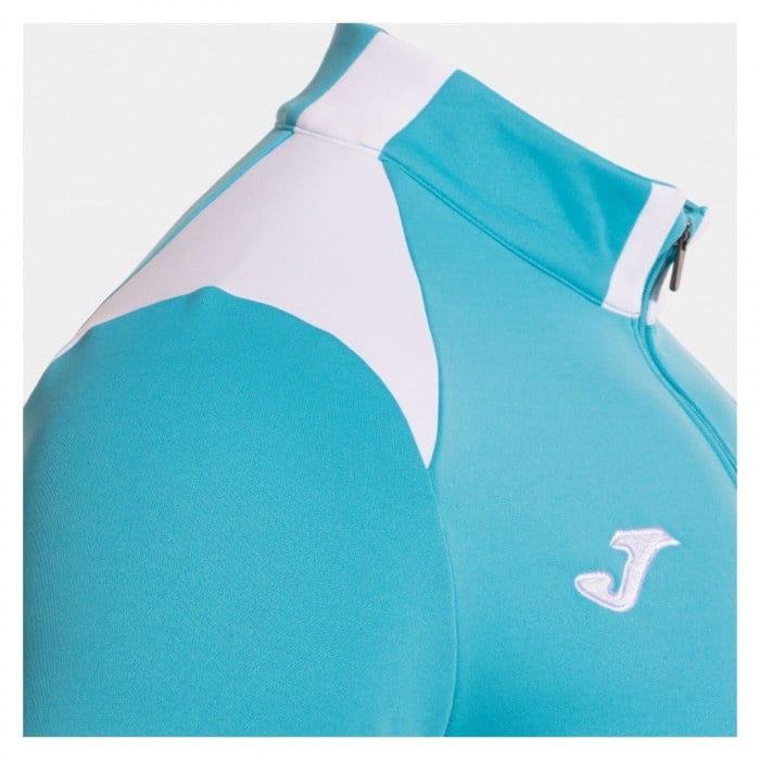 Joma Danubio IV Half-Zip Sweatshirt - Fluorescent Turquoise/White/Black