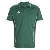 adidas Tiro 25 Competition Polo Shirt - Team Dark Green/White