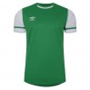 Umbro Cavelle Jersey SS - TW Emerald/Brilliant White