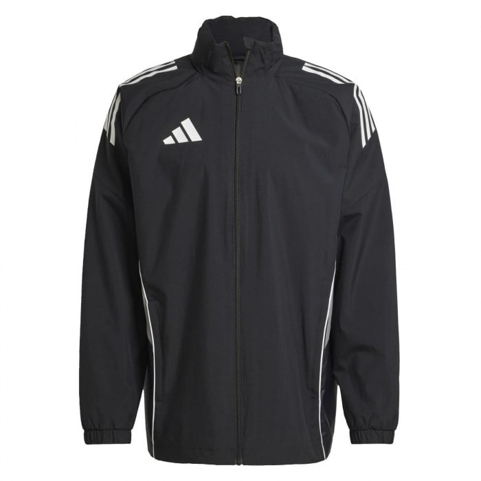 adidas Tiro 25 Competition All-Weather Jacket - Black/Team Grey Four/White