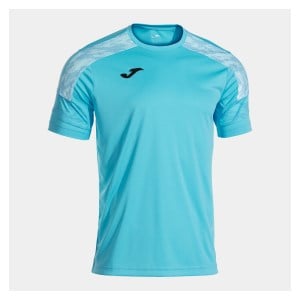 Joma Championship VIII T-Shirt - Turquoise Fluorescent/Sky/Black