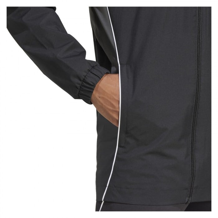 adidas Tiro 25 Competition All-Weather Jacket - Black/Team Grey Four/White