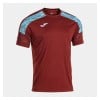 Joma Championship VIII T-Shirt - Ruby/Sky/White
