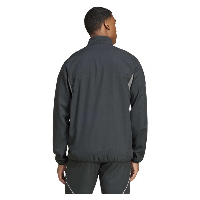 adidas Tiro 25 Competition Presentation Jacket - Black/Team Grey Four/White