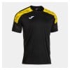 Joma Championship VIII T-Shirt - Black/Yellow/White